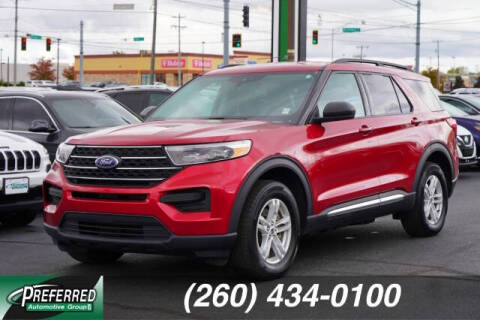 2022 Ford Explorer for sale at Preferred Auto Fort Wayne in Fort Wayne IN