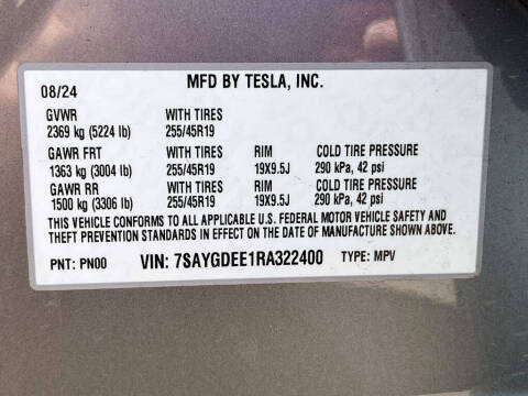 2024 Tesla Model Y Long Range