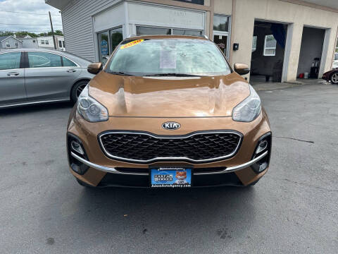 2020 Kia Sportage for sale at ADAM AUTO AGENCY in Rensselaer NY