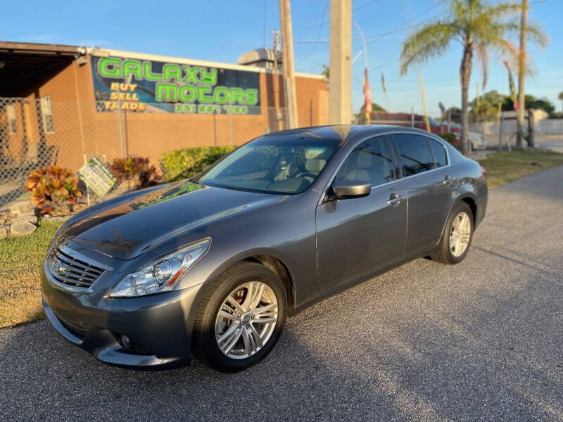 2011 Infiniti G37 Sedan for sale at Galaxy Motors Inc in Melbourne FL