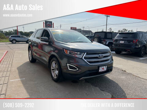 2016 Ford Edge for sale at A&A Auto Sales in Fairhaven MA