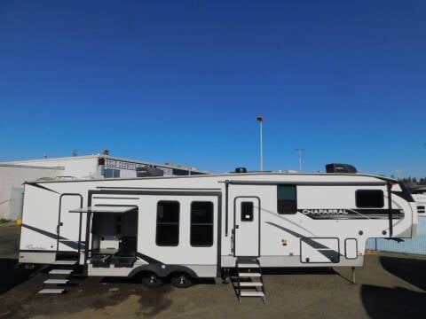 2022 Coachmen RV CHAPARRAL 373MBRB for sale at Gold Country RV in Auburn CA