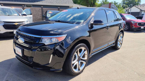 2013 Ford Edge for sale at Triangle Auto Sales in Omaha NE