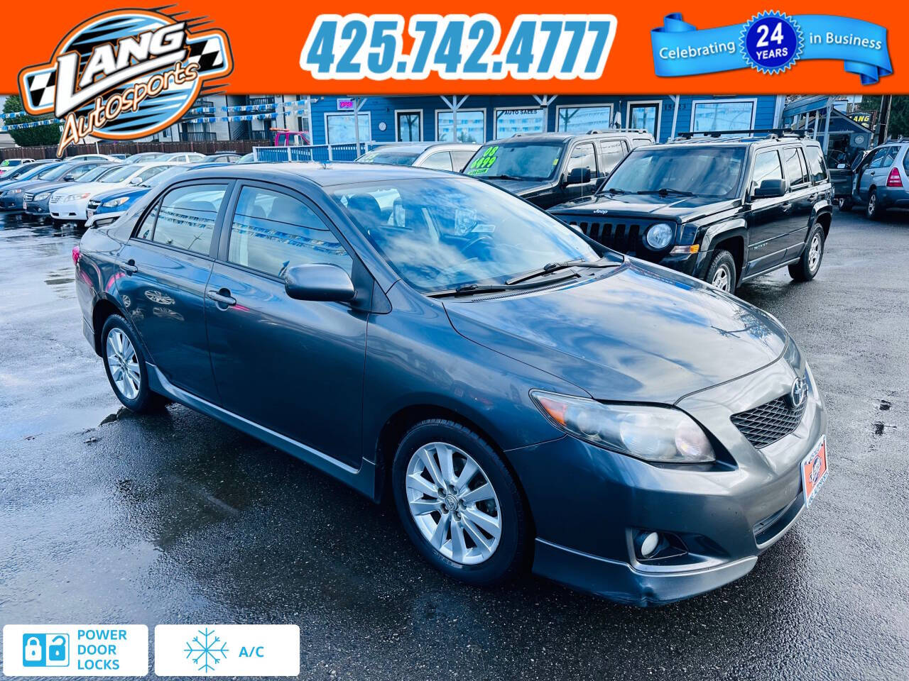 2009 Toyota Corolla for sale at Lang Autosports in Lynnwood, WA