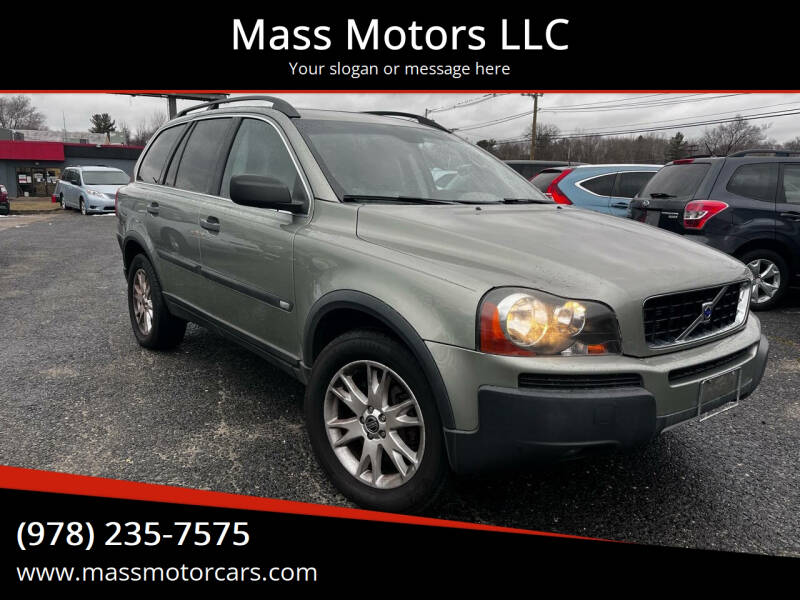 2006 Volvo XC90 for sale at Mass Motors LLC in Worcester MA