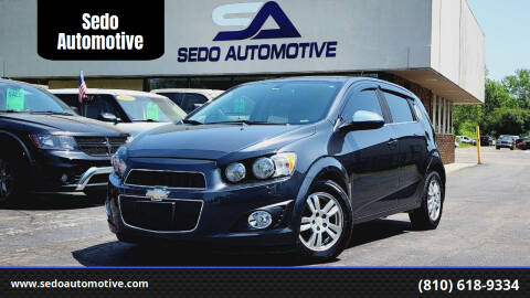 2016 Chevrolet Sonic for sale at Sedo Automotive in Davison MI