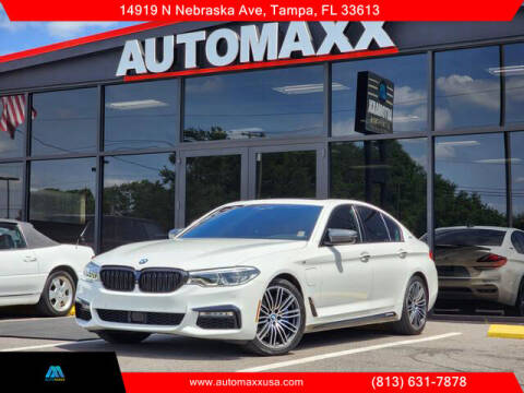 2018 BMW 5 Series for sale at Automaxx in Tampa FL