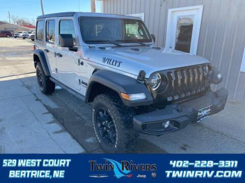 2022 Jeep Wrangler Unlimited for sale at TWIN RIVERS CHRYSLER JEEP DODGE RAM in Beatrice NE