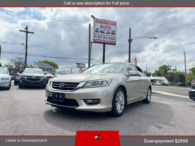 2013 Honda Accord for sale at American Auto Bristol Inc in Bristol, PA