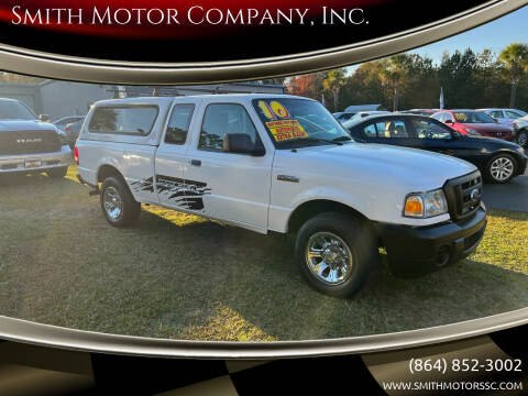 2010 Ford Ranger for sale at Smith Motor Company, Inc. in Mc Cormick SC