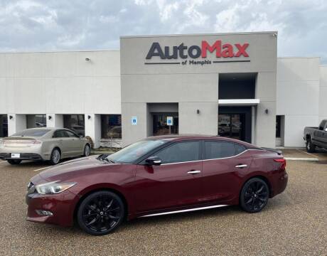 2017 Nissan Maxima for sale at AutoMax of Memphis in Memphis TN