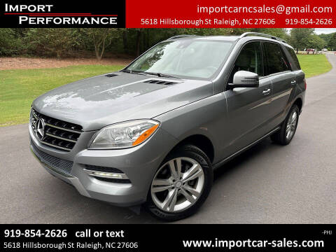 2015 Mercedes-Benz M-Class for sale at Import Performance Sales in Raleigh NC