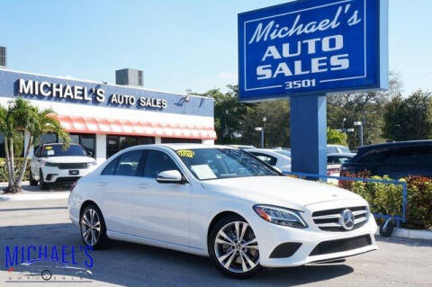 2019 Mercedes-Benz C-Class for sale at Michael's Auto Sales Corp in Hollywood FL