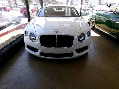 2015 Bentley Continental for sale at One Eleven Vintage Cars in Palm Springs CA