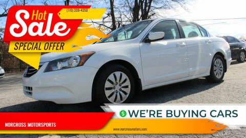 2011 Honda Accord for sale at NORCROSS MOTORSPORTS in Norcross GA