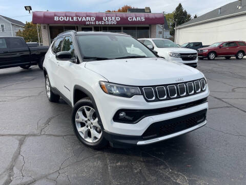 2022 Jeep Compass for sale at Boulevard Used Cars in Grand Haven MI