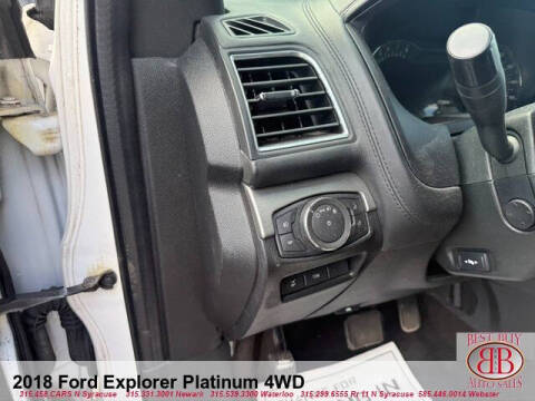 2018 Ford Explorer Platinum