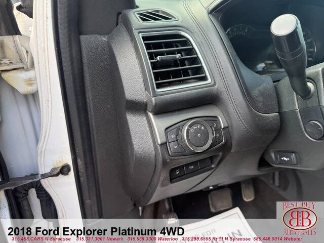 2018 Ford Explorer Platinum