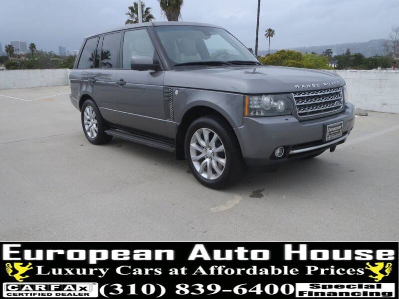 2010 Land Rover Range Rover for sale at European Auto House in Los Angeles CA