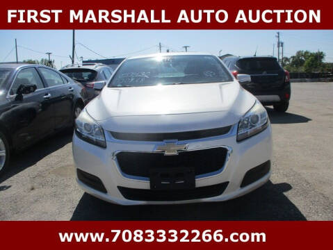 2014 Chevrolet Malibu for sale at First Marshall Auto Auction in Harvey IL