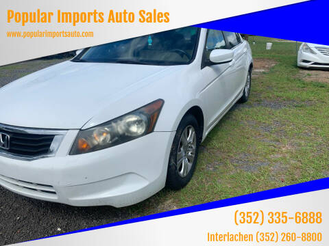 2010 Honda Accord for sale at Popular Imports Auto Sales - Popular Imports-InterLachen in Interlachehen FL