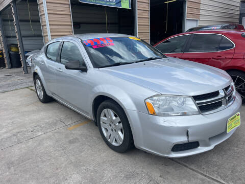 2012 Dodge Avenger for sale at JORGE'S MECHANIC SHOP & AUTO SALES in Houston TX