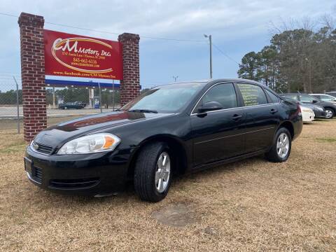 2008 Chevrolet Impala for sale at C M Motors Inc in Florence SC