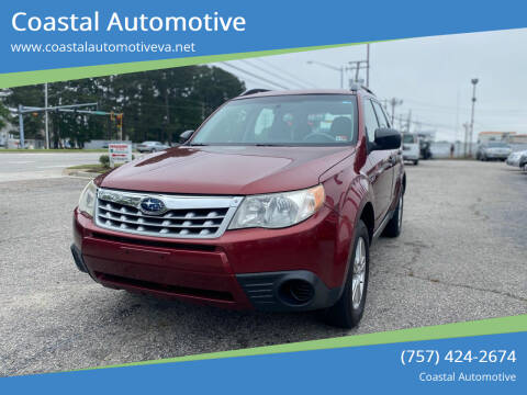 2012 Subaru Forester for sale at Coastal Automotive in Virginia Beach VA