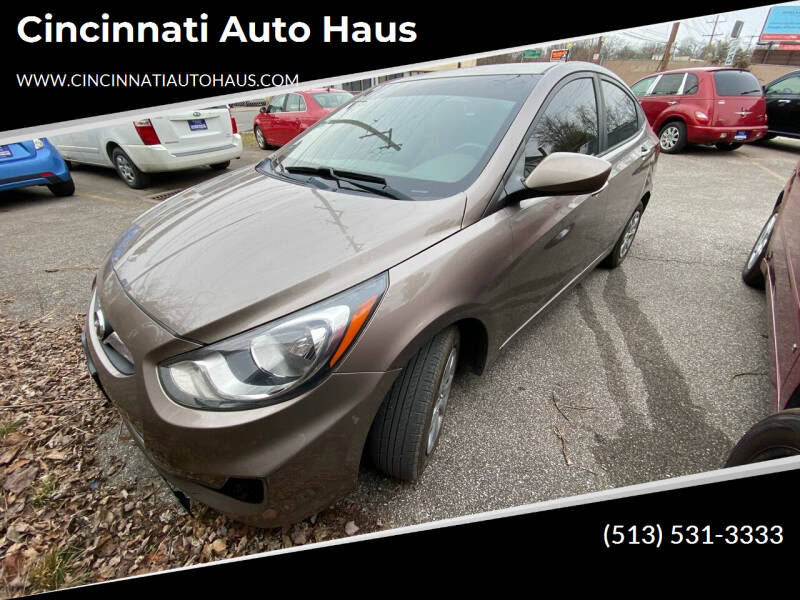 2012 Hyundai Accent for sale at Cincinnati Auto Haus in Cincinnati OH