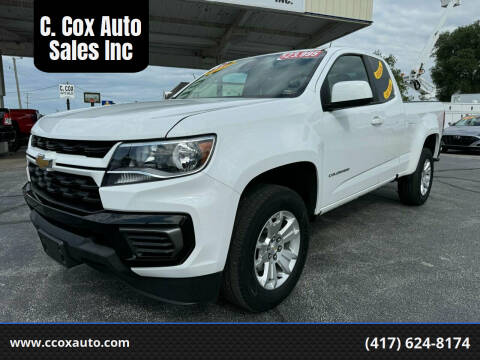 2021 Chevrolet Colorado for sale at C. Cox Auto Sales Inc in Joplin MO