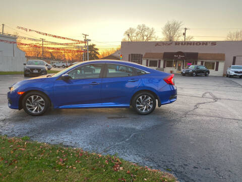 2016 Honda Civic for sale at Rick Runion's Used Car Center in Findlay OH