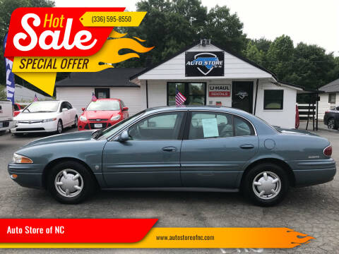 2000 Buick LeSabre for sale at Auto Store of NC - Walnut Cove in Walnut Cove NC