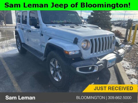 2020 Jeep Wrangler Unlimited for sale at Sam Leman CDJR Bloomington in Bloomington IL