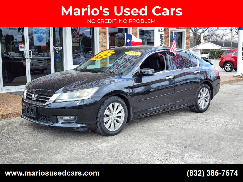 2014 Honda Accord for sale at Mario's Used Cars - South Houston Location in South Houston TX