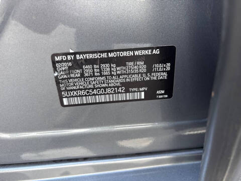2016 BMW X5 xDrive50i