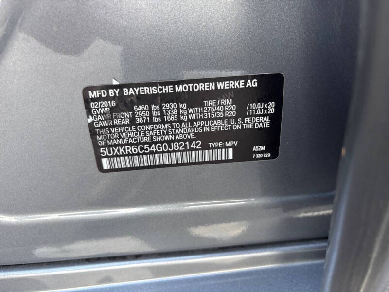 2016 BMW X5 xDrive50i