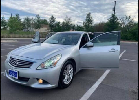 2010 Infiniti G37 Sedan for sale at Hatimi Auto LLC in Buda TX