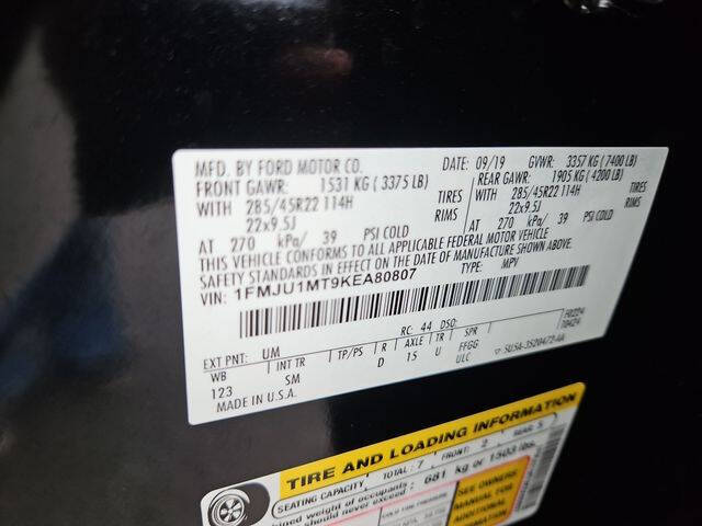 2019 Ford Expedition Platinum