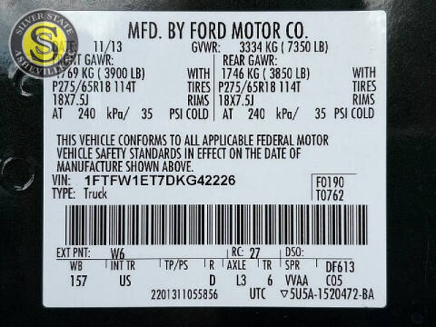 2013 Ford F-150 XLT
