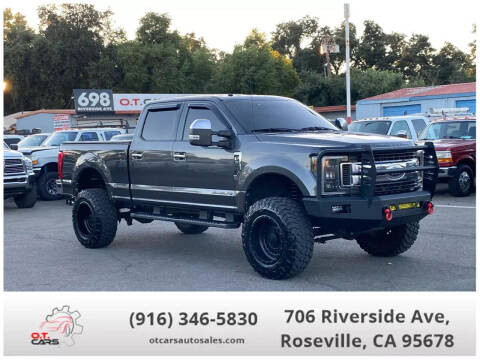 2019 Ford F-350 Super Duty for sale at OT CARS AUTO SALES in Roseville CA