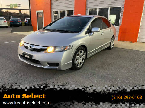 2010 Honda Civic for sale at KC AUTO SELECT in Kansas City MO