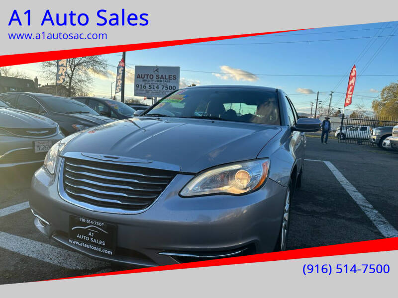 2014 Chrysler 200 for sale at A1 Auto Sales in Sacramento CA