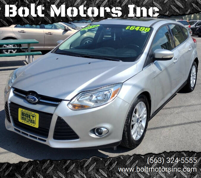 2012 Ford Focus for sale at Bolt Motors Inc in Davenport IA