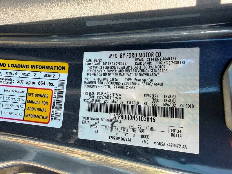 2022 Ford Mustang EcoBoost Premium