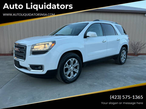 2016 GMC Acadia for sale at Auto Liquidators in Bluff City TN