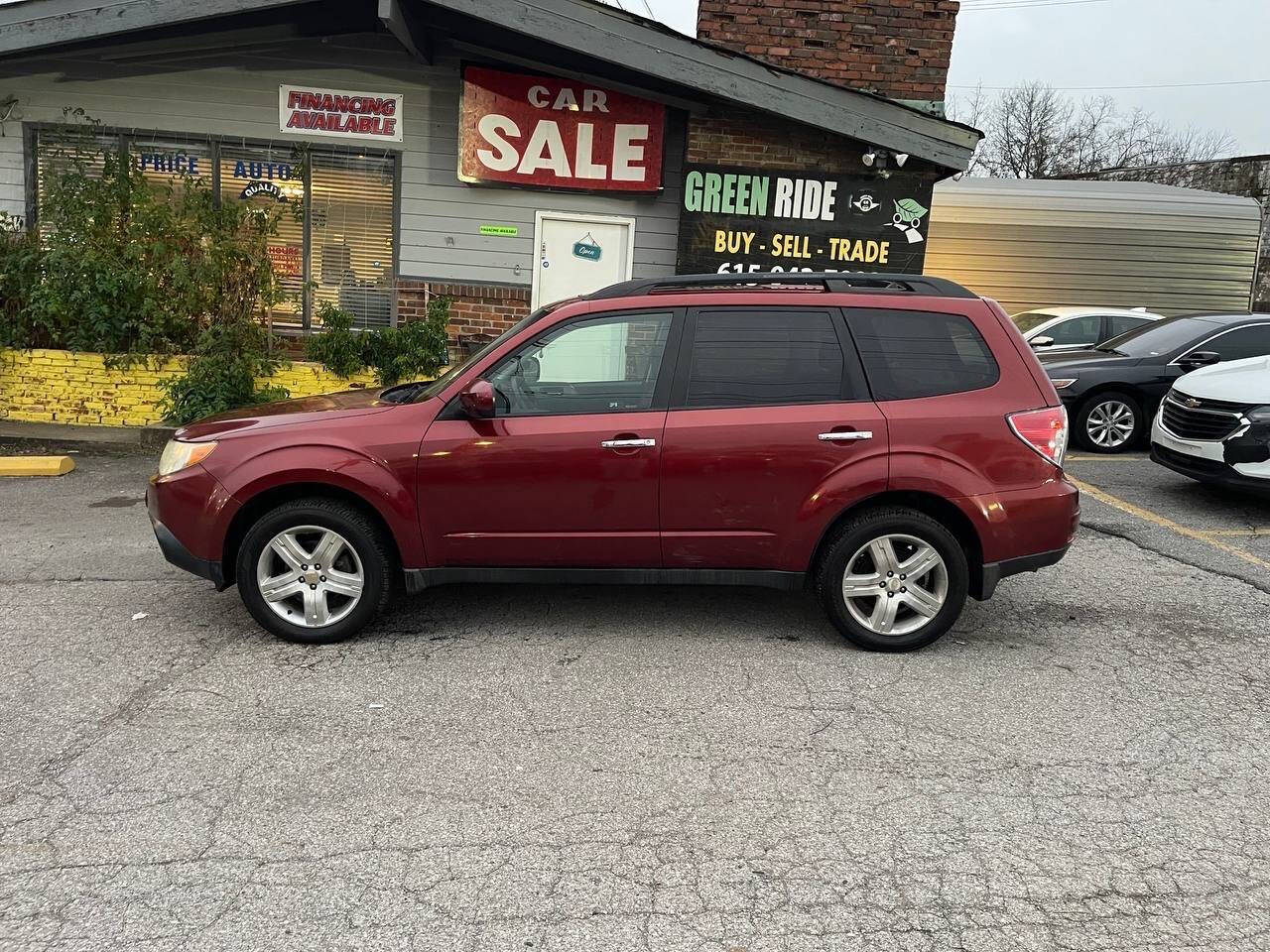 2009 Subaru Forester for sale at Green Ride LLC in NASHVILLE, TN