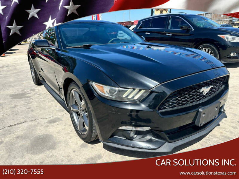 2016 Ford Mustang for sale at Car Solutions Inc. in San Antonio TX