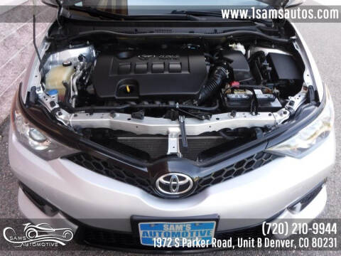 2017 Toyota Corolla iM