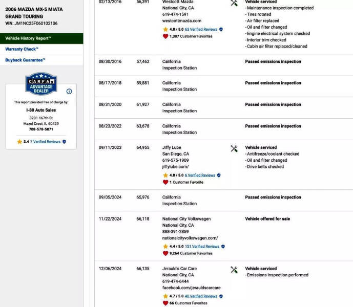 2006 Mazda MX-5 Miata