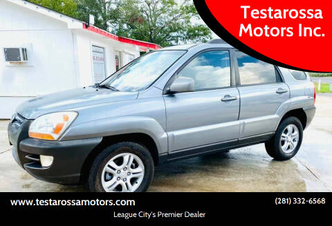 2005 Kia Sportage for sale at Testarossa Motors in League City TX